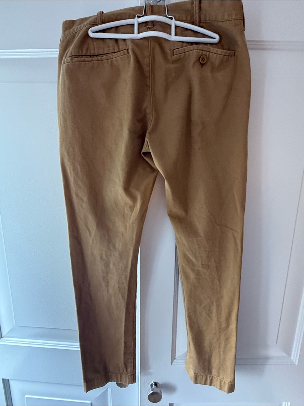 J. Crew Slim Chino Pants in Tan